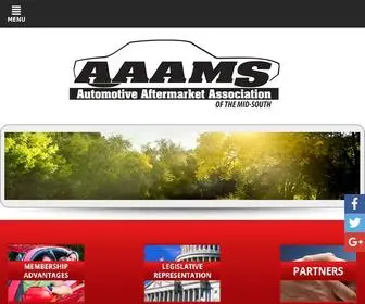 AAAmsonline.com(AUTOMOTIVE AFTERMARKET ASSOCIATION OF THE MID) Screenshot