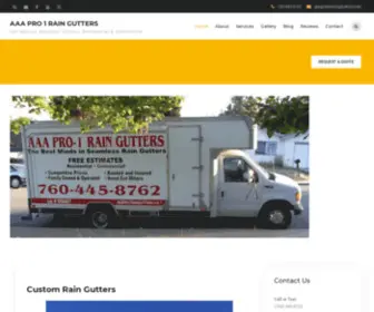 AAApro1Raingutters.net(Gutter Services) Screenshot