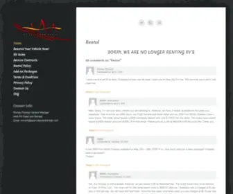 AAArvsalesandrentals.com(AAA RV Sales and Rentals) Screenshot