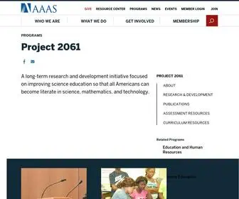AAAS.org(American Association for the Advancement of Science (AAAS)) Screenshot