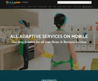 AAAsom.com(All Adaptive services for Home or Office or Organization) Screenshot