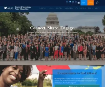 AAAspolicyfellowships.org(S&T Policy FellowsCentral) Screenshot