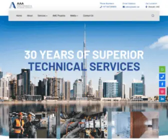 AAATC.ae(Building Maintenance Company in Sharjah) Screenshot