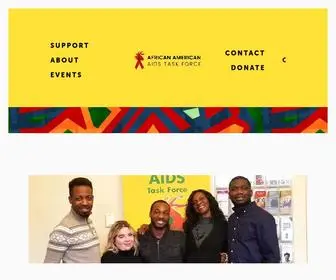 AAATF.org(African American AIDS Task Force) Screenshot