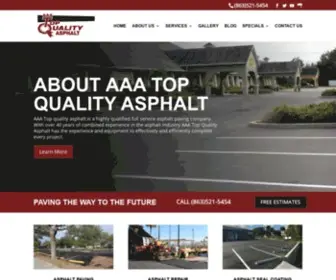 AAAtopQualityasphalt.com(AAA Top Quality Asphalt) Screenshot