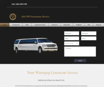 AAAviplimos.com(AAA VIP Limousine) Screenshot