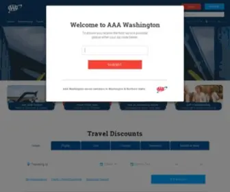 AAAwa.com(AAA Washington) Screenshot