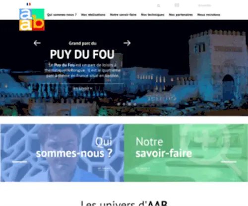 AAB-FR.com(Atelier Artistique du Beton (AAB)) Screenshot