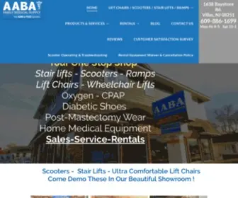 AAbafamilymedical.com(Medical Supplies) Screenshot