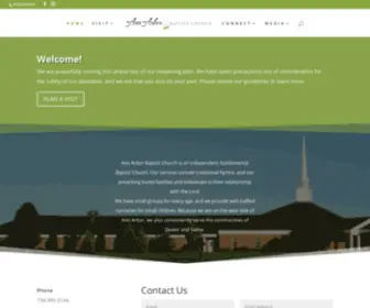 AAbaptist.com(Ann Arbor Baptist Church) Screenshot