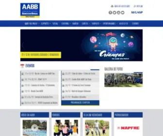 AABBSP.com.br(A Associação Atlética Banco do Brasil) Screenshot