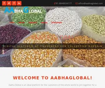 AAbhaglobal.com(Aabha GlobalCustomers Consolidators LLP) Screenshot