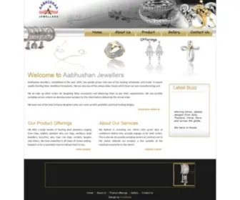 AAbhushanjewellers.com(Aabhushan Jewellers) Screenshot