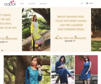 AAboli.com(Aaboli Fashion) Screenshot