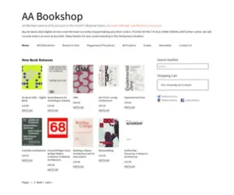 AAbookshop.net(AA Bookshop) Screenshot