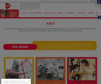 AACD.org.br(Associação Sem Fins Lucrativos) Screenshot