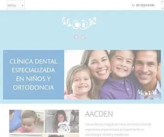 AACDen.com(Dentistas especializados) Screenshot