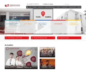 AAC.ens.tn(Formation professionnelle Tunisie) Screenshot