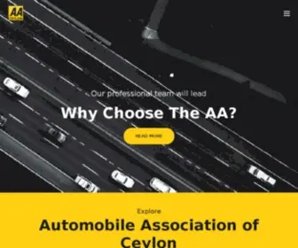 AAceylon.lk(Automobile Association of Ceylon) Screenshot