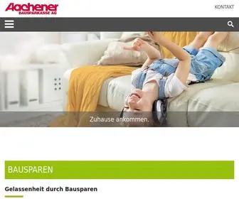 AAchener-Bausparkasse.de(Aachener Bausparkasse) Screenshot