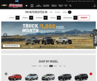 AAchevy.com(All American Chevrolet in Slaton) Screenshot