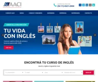 AAci.org.ar(Asociación Argentina de Cultura Inglesa) Screenshot