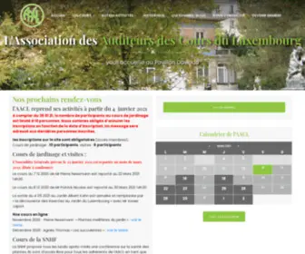 AACL.fr(Association des Auditeurs des Cours du Luxembourg) Screenshot