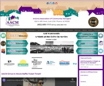 AACM.com(The Arizona Association of Community Managers (AACM)) Screenshot
