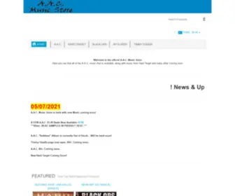 AAcmusicStore.com(Music Store) Screenshot