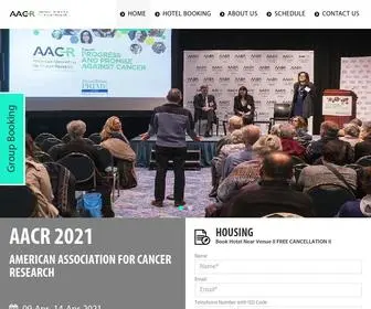 AACR-Meeting.com(AACR Meeting 2021) Screenshot