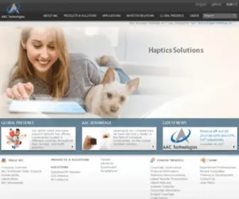 AActechnologies.com(瑞声科技) Screenshot