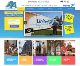 AActionmovers.com(Local Moving Company) Screenshot