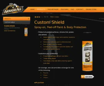 AAcustomshield.com(Exceptional Protection) Screenshot