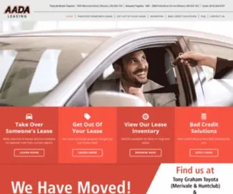 AAdaleasing.com(AADA Leasing) Screenshot