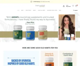 AAdar.co(India's trusted Online Ayurvedic Product Store Health Wellness) Screenshot