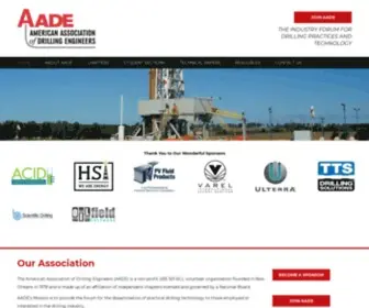 AAde.org(The American Association of Drilling Engineers (AADE) is a non) Screenshot