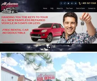 AAdentrepair.com(All American Dent Repair) Screenshot