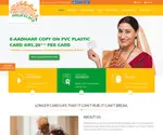 AAdhaarsmartcard.com Screenshot