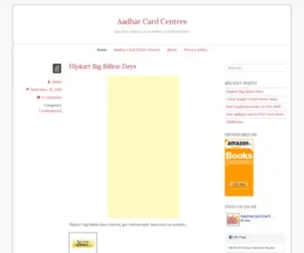 AAdharcardcenters.info(Aadhar Card Centres List of All Aadghar Card Centers Address Apointment) Screenshot