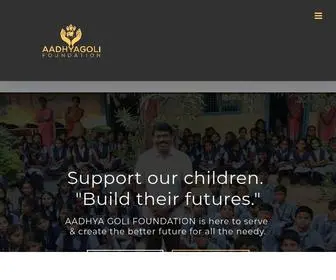 AAdhyagolifoundation.org(Be Kind) Screenshot