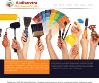 AAdisarvtramultiservices.com(Aadisarvatra Multi Services) Screenshot