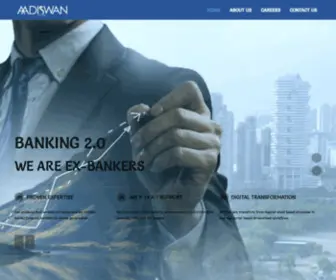 AAdiswan.com(Transforming the BFSI sector) Screenshot