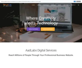 AAdlabs.com(AadLabs Digital Services) Screenshot