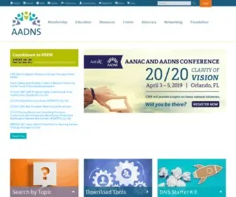 AADNS-LTC.org(American Association of Directors of Nursing Services AADNS) Screenshot