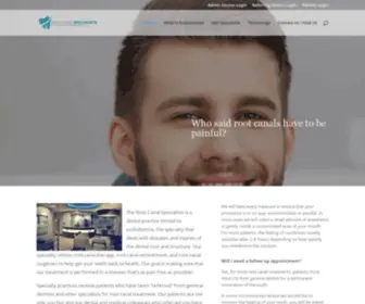 AAdoeringendo.com(The Root Canal Specialists) Screenshot