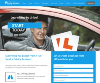 AAdrivingacademy.co.za(Driving Lessons in Southern Suburbs) Screenshot