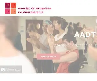 AADT.com.ar(Asociación Argentina de Danzaterapia) Screenshot