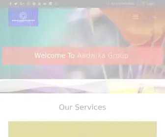 AAdwikagroup.com(Heritage Management Agency In India) Screenshot