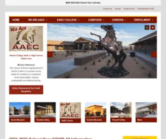 AAechighschools.com(AAEC: Early College High Schools) Screenshot