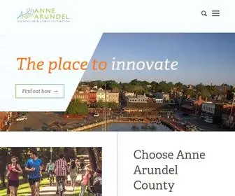 AAedc.org(Anne Arundel County) Screenshot